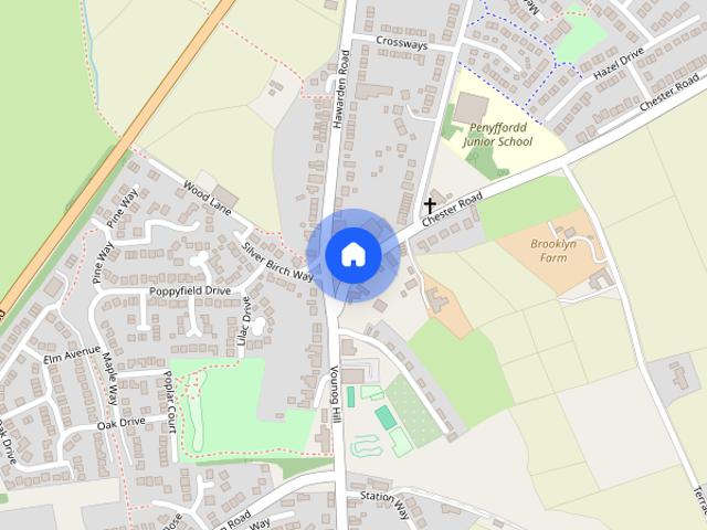 Apartment for rent in Penyffordd, Flintshire