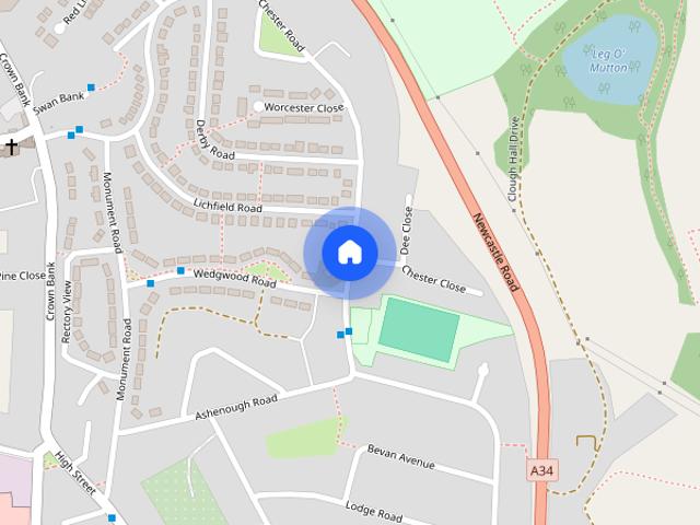 Apartment for rent in Talke, Newcastle-under-Lyme