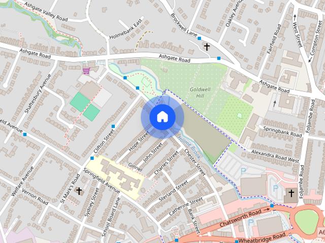 Apartment for rent in Loundsley Green, East Midlands