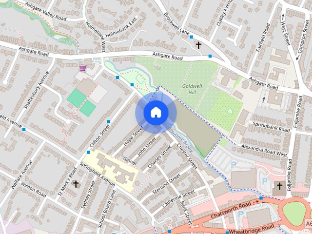 Apartment for rent in Loundsley Green, East Midlands