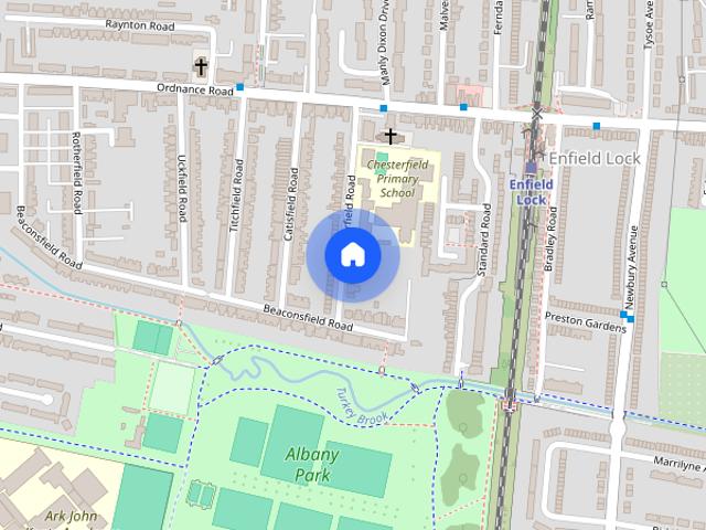 Apartment for rent in Enfield Lock, Greater London
