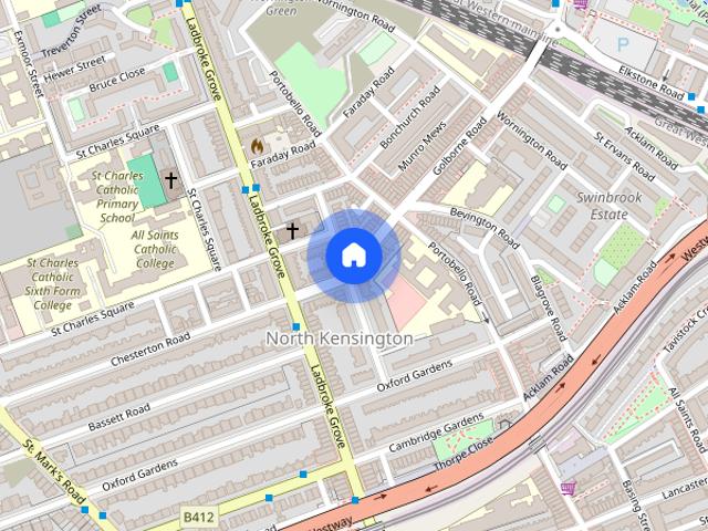 Apartment for rent in North Kensington, Greater London