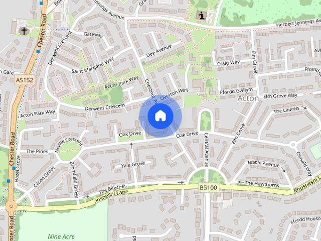 House for rent in Maesydre, Wrexham