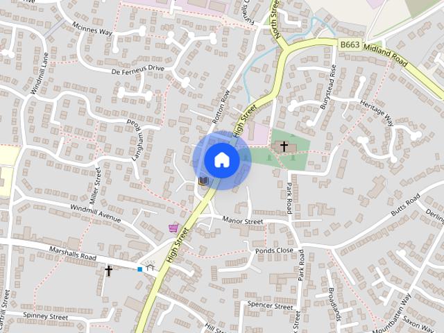 Apartment for rent in Raunds