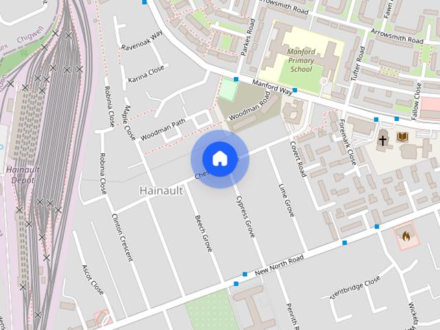 House for rent in Hainault, Greater London