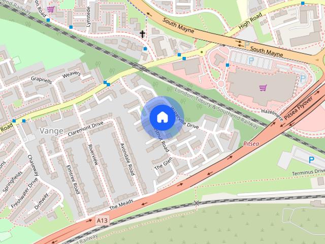 Apartment for rent in Vange, Basildon