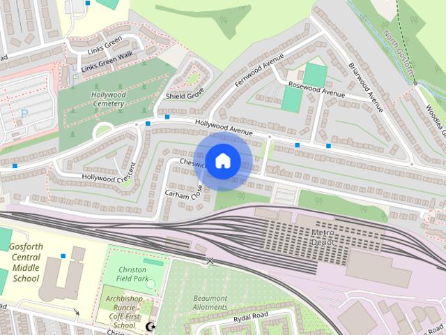 House for rent in South Gosforth, Tyne And Wear