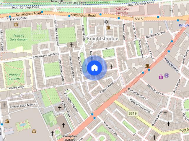Apartment for rent in Knightsbridge, Greater London
