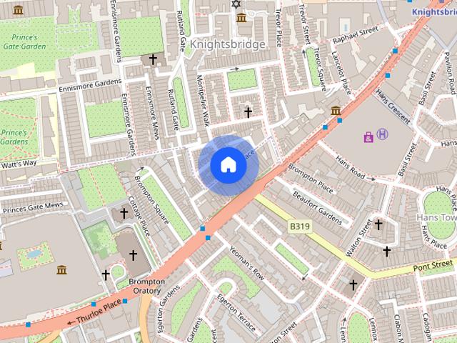 House for rent in Knightsbridge, Greater London