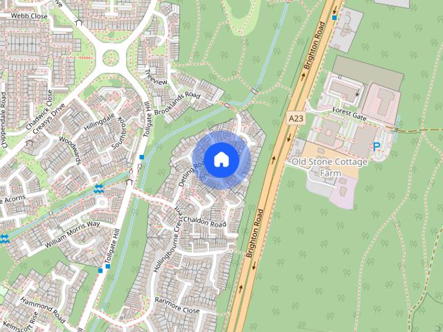 House for rent in Broadfield, Glynde
