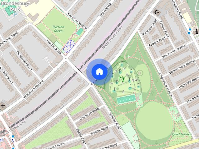 Apartment for rent in Brondesbury Park, Greater London