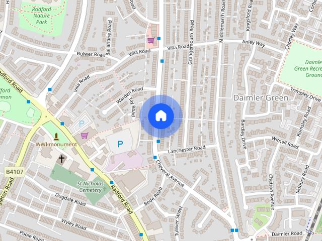 House for rent in Daimler Green, Coventry