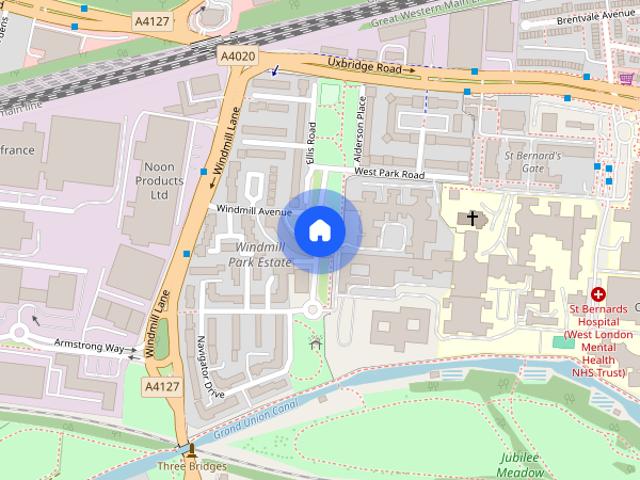 Apartment for rent in London Borough of Ealing, Hanwell