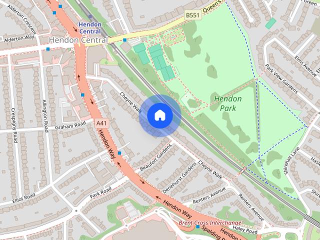 House for rent in Hendon Central, Greater London