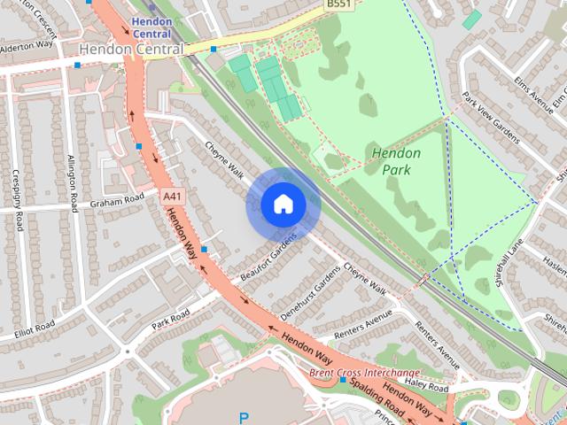 House for rent in Hendon Central, Greater London