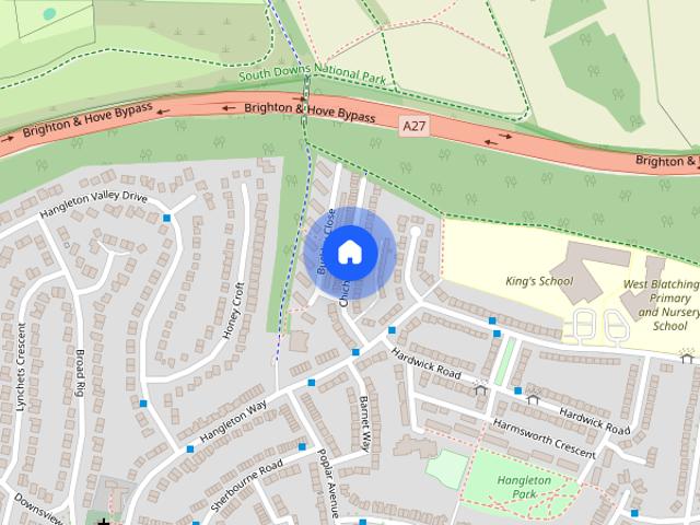 House for rent in Hangleton