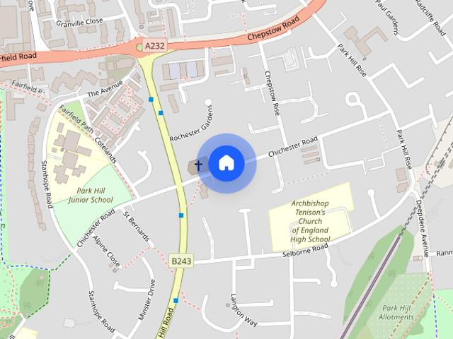 Apartment for rent in London Borough of Croydon, Addiscombe