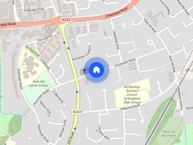 Apartment for rent in London Borough of Croydon, Addiscombe