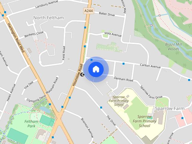 House for rent in North Feltham, Greater London