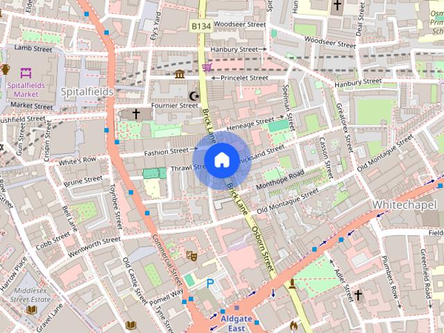 Apartment for rent in Spitalfields, Whitechapel