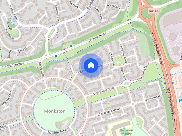 House for rent in Monkston Park, Milton Keynes