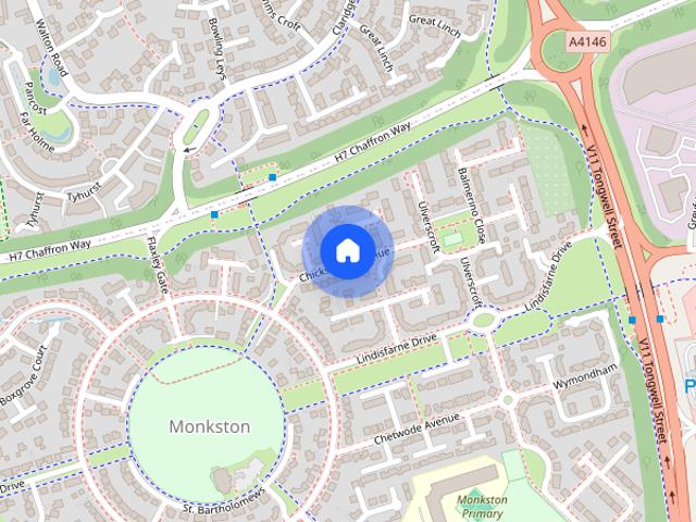 House for rent in Monkston Park, Milton Keynes