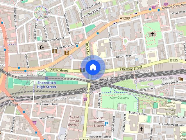 Apartment for rent in Spitalfields, Greater London