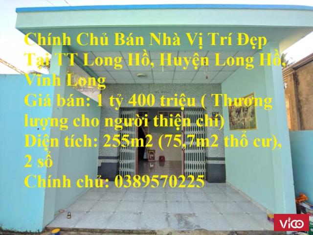 Nhà mặt phố bán tại Vĩnh Long