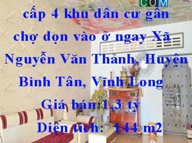 Nhà mặt phố bán tại Vĩnh Long