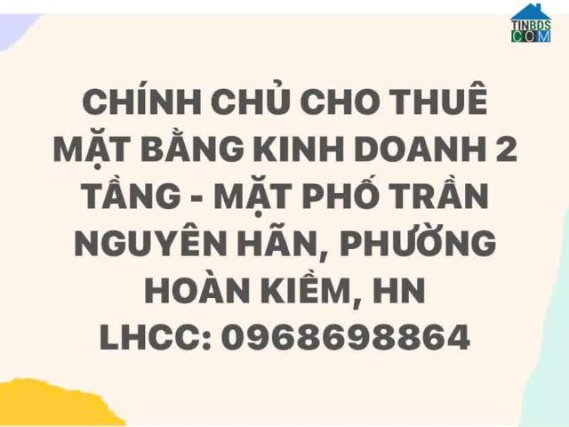 Nhà mặt phố cho thuê tại Hoàn Kiếm, Hà Nội