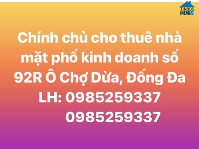 Nhà mặt phố cho thuê tại Hoàn Kiếm, Hà Nội
