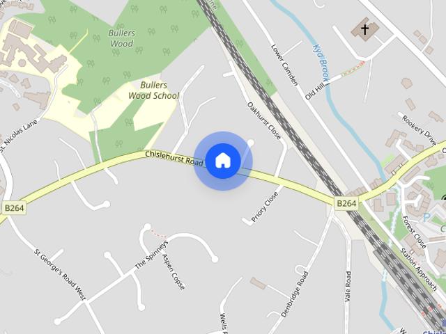 Apartment for rent in Bickley, Greater London