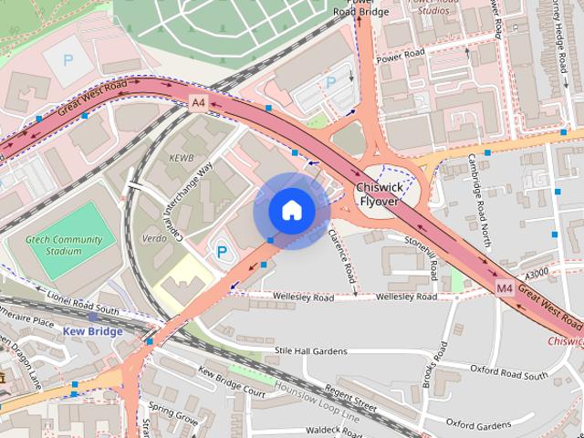 Apartment for rent in Strand-on-the-Green, Greater London