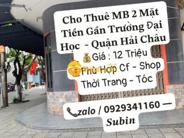 Mặt bằng cho thuê