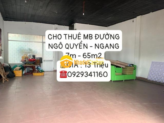 Mặt bằng cho thuê