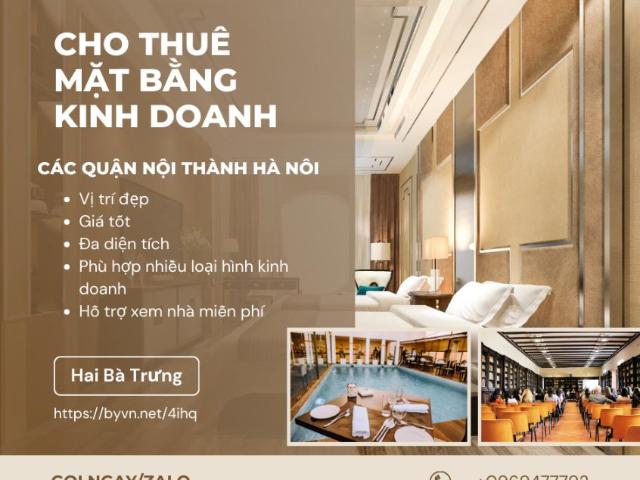 Nhà mặt phố cho thuê tại Hoàn Kiếm, Hà Nội