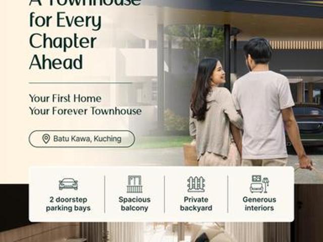 Townhouse for sale in Kuching
