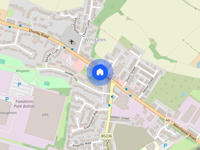 House for rent in Westhoughton, Lee Bank