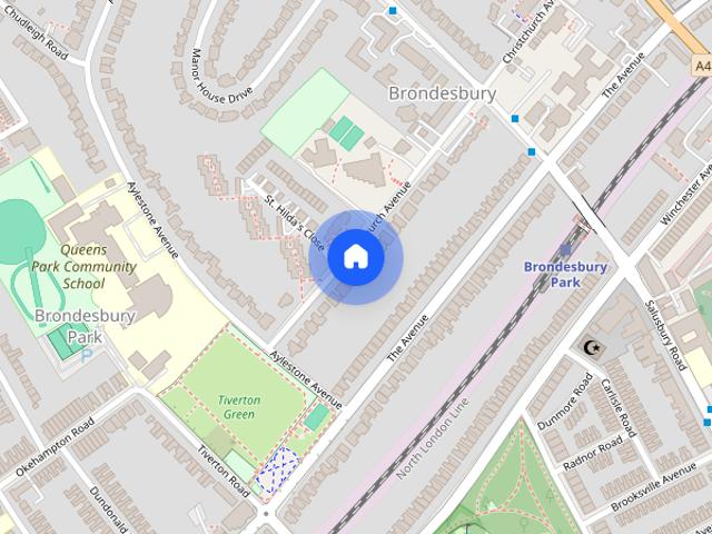 House for rent in Brondesbury Park, Greater London