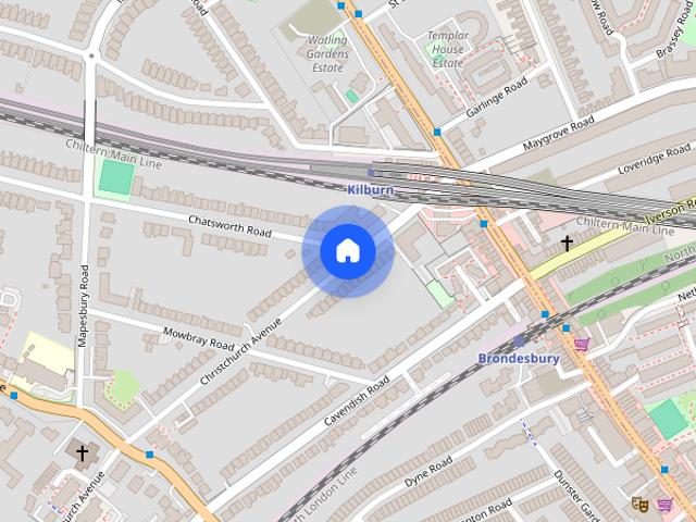 House for rent in Brondesbury Park, Greater London