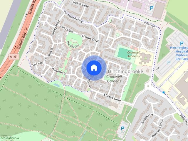 House for rent in Hinchingbrooke, Huntingdonshire