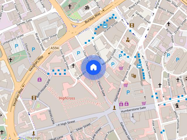 Apartment for rent in Leicester, Black Friars