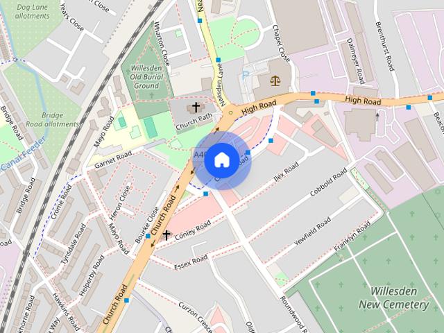Apartment for rent in Dudden Hill, Greater London