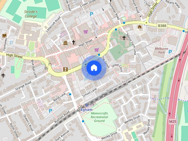 Apartment for rent in Egham, Runnymede