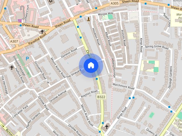 Apartment for rent in North Sheen, Greater London