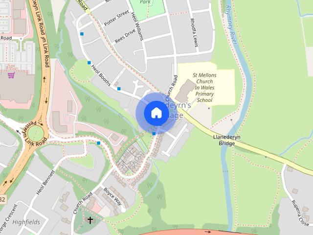 Apartment for rent in Old St. Mellons, Falcon Lodge