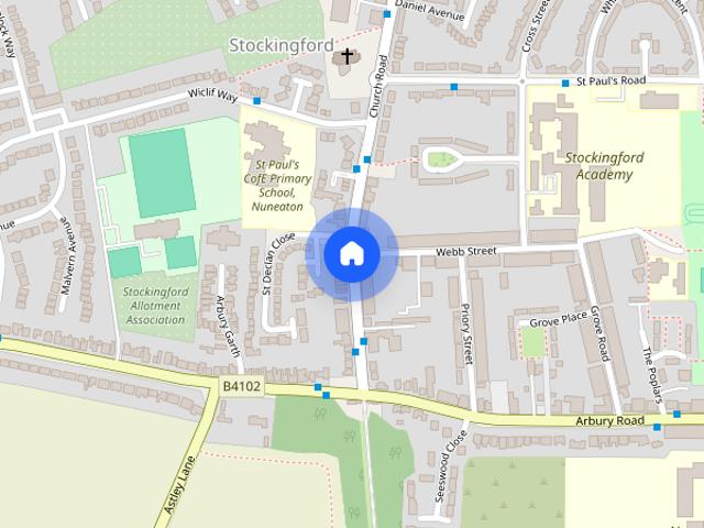 Apartment for rent in Grove Farm, Nuneaton and Bedworth