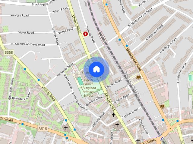 Apartment for rent in Strawberry Hill, Greater London