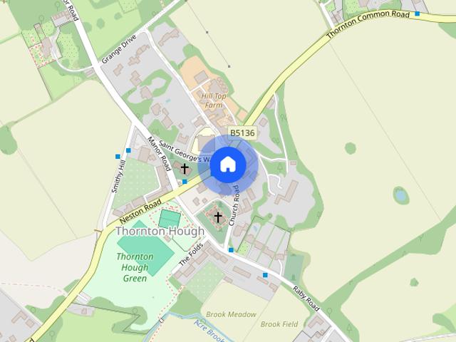 House for rent in Thornton Hough, Wirral