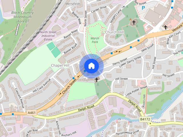 House for rent in Brierley Hill, West Midlands